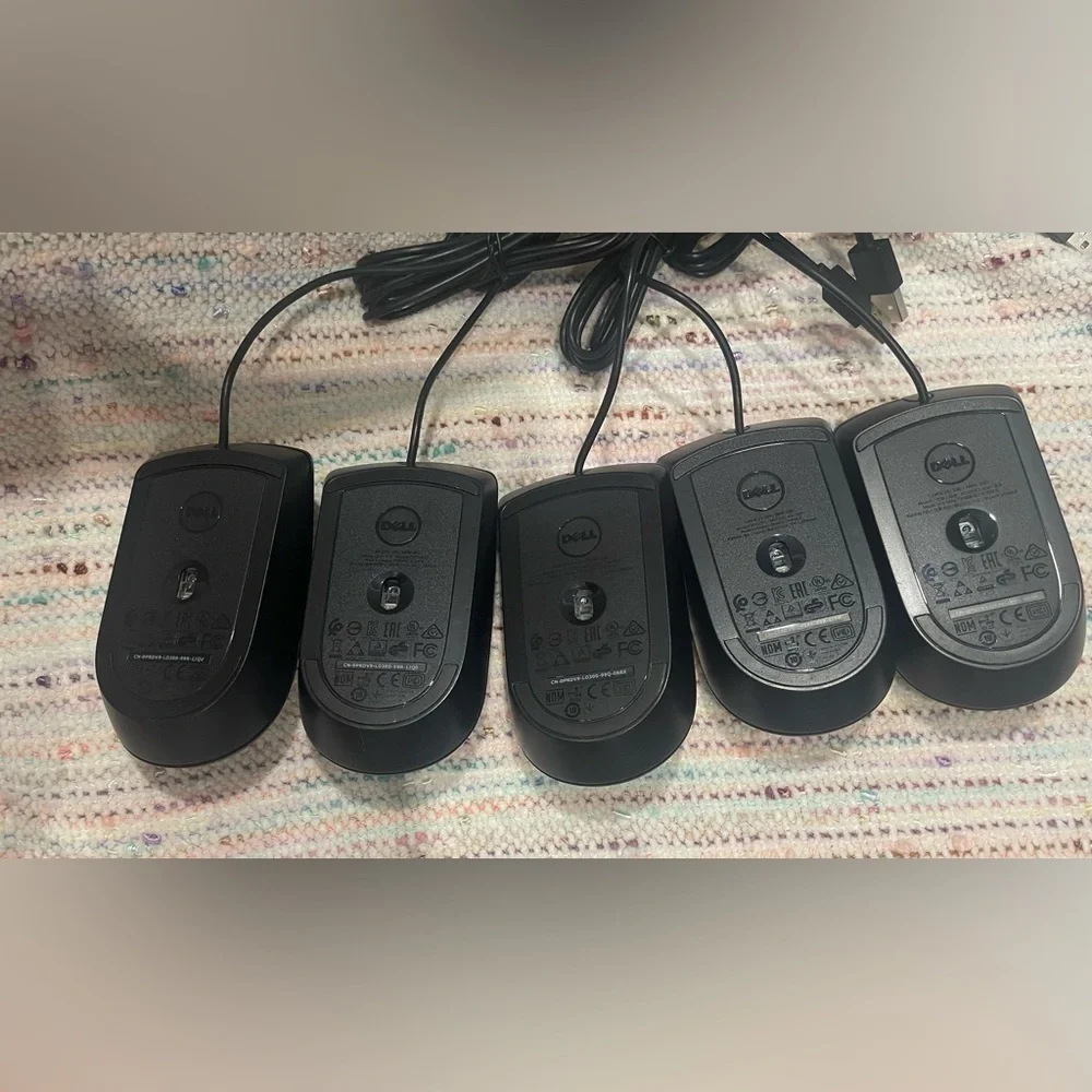 DELL MS116 Wired USB Optical Mouse Great condition, fully functional $18/each